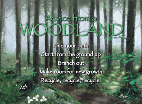 Advice from a Woodland Jumbo Magnet