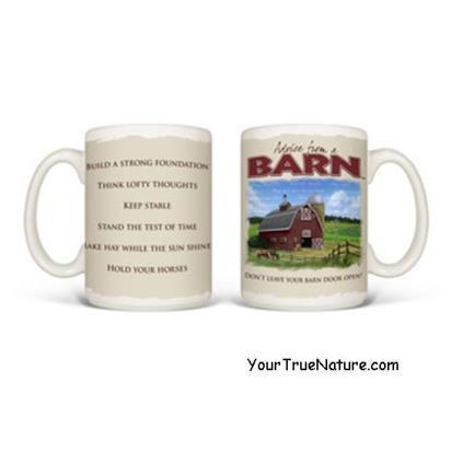 Advice from a Barn Mug