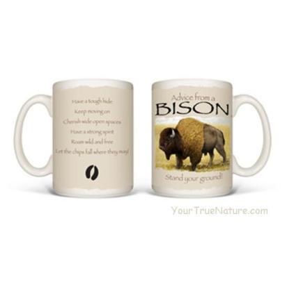 Advice from a Bison Mug