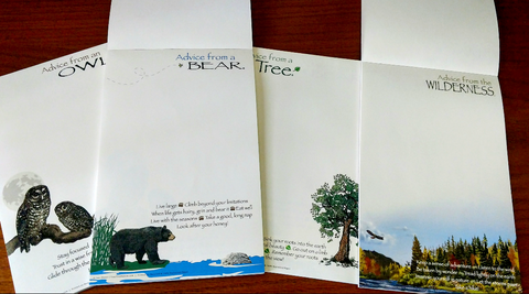 Advice from the Forest Notepad