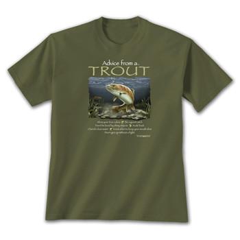 Advice from a Trout T-Shirt