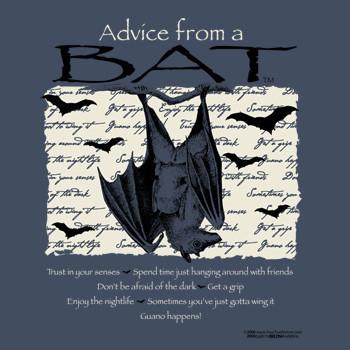 Advice from a Bat T-Shirt