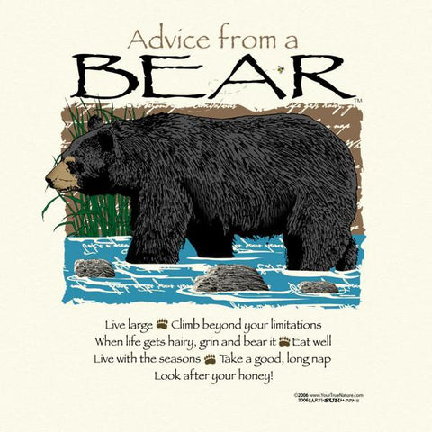 Advice from a Bear T-Shirt