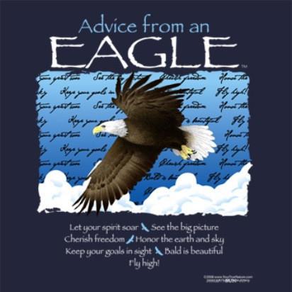 Advice from an Eagle T-Shirt