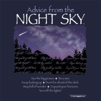Advice from the Night Sky T-Shirt
