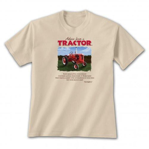 Advice from a Tractor T-Shirt