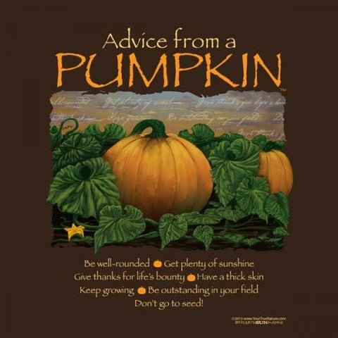 Advice from a Pumpkin T-Shirt