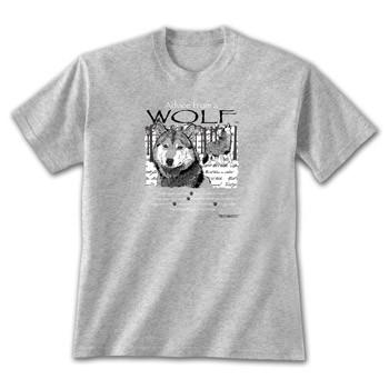 Advice from a Wolf T-Shirt